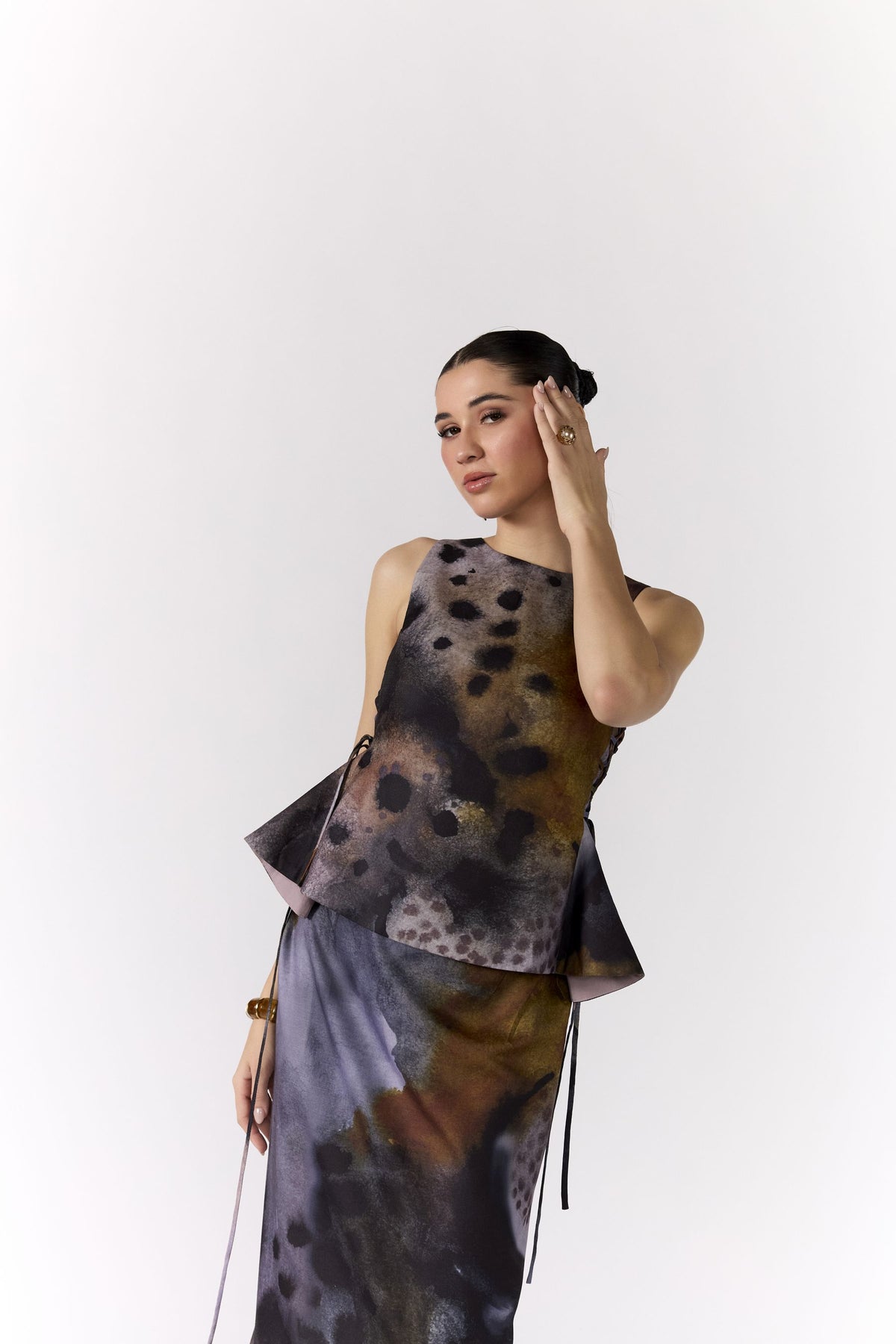 Botanical Blur Skirt