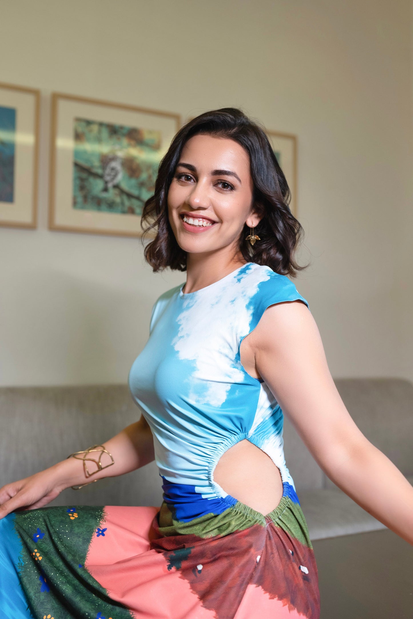 ESHA KANSARA in Twirls & Tulips