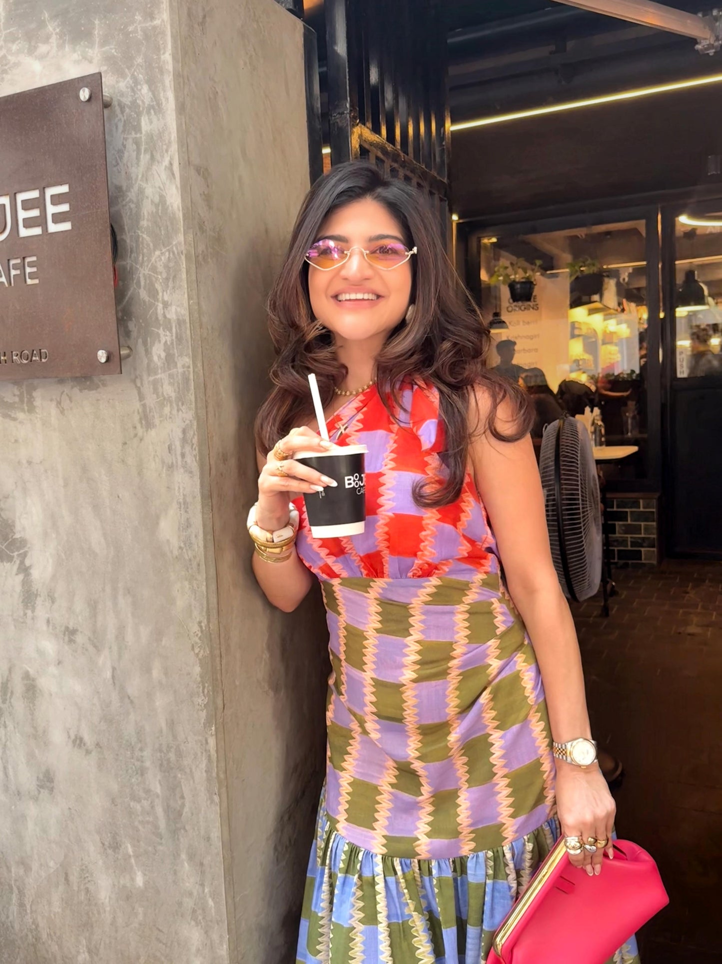 KHUSHNAAZ in Scarlet haze