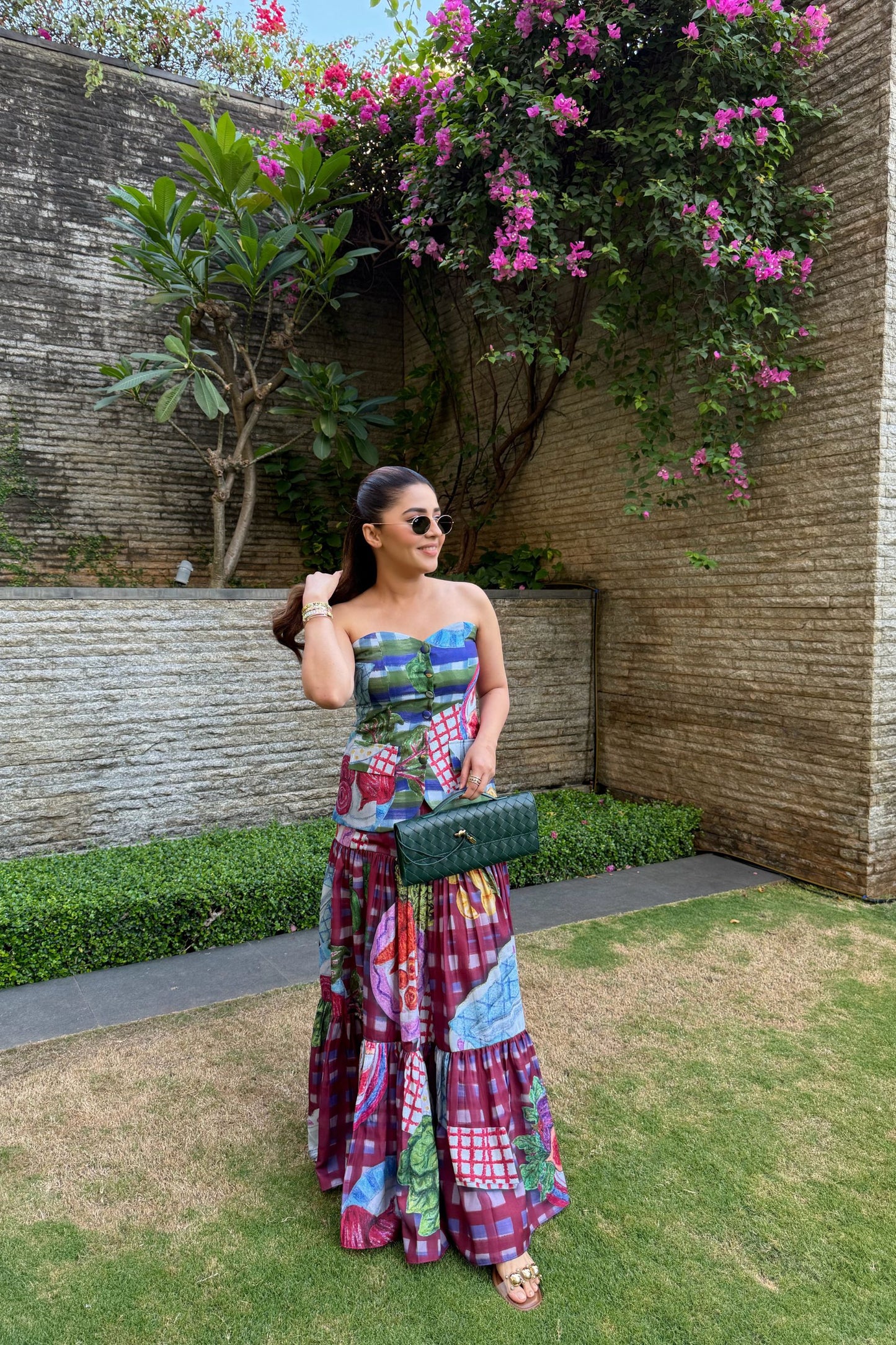ISHA MULTANI In Custom Skirt Co-ord