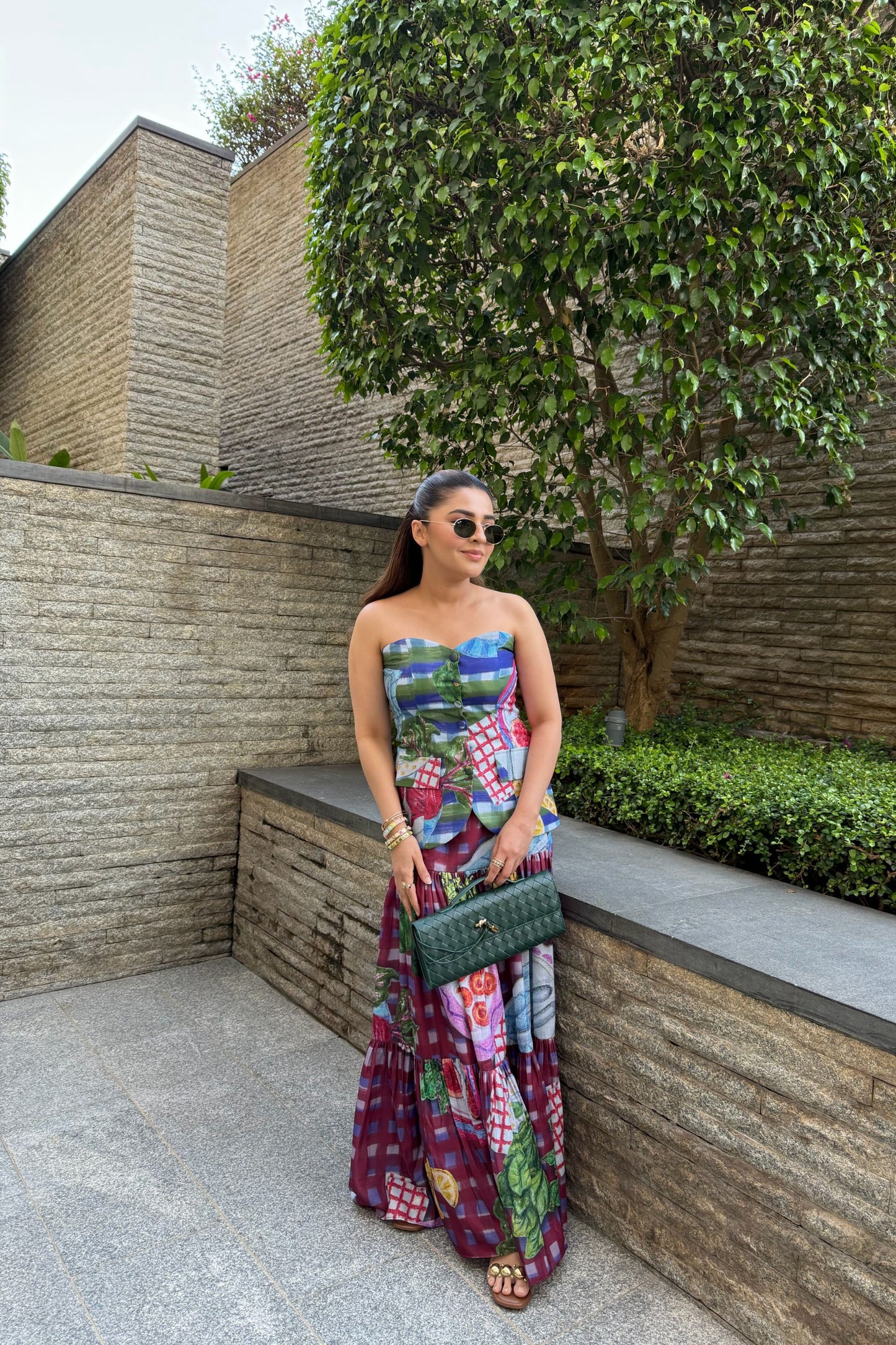 ISHA MULTANI In Custom Skirt Co-ord