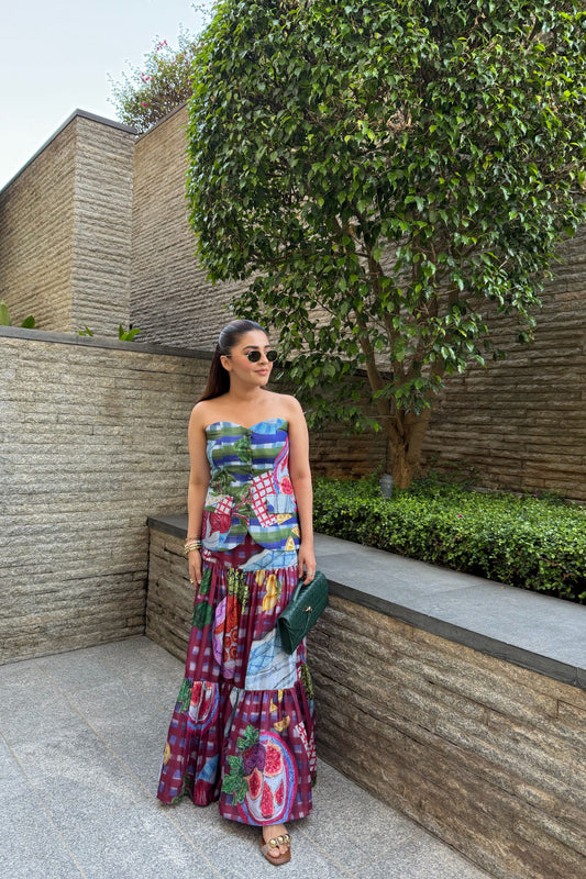 ISHA MULTANI In Custom Skirt Co-ord