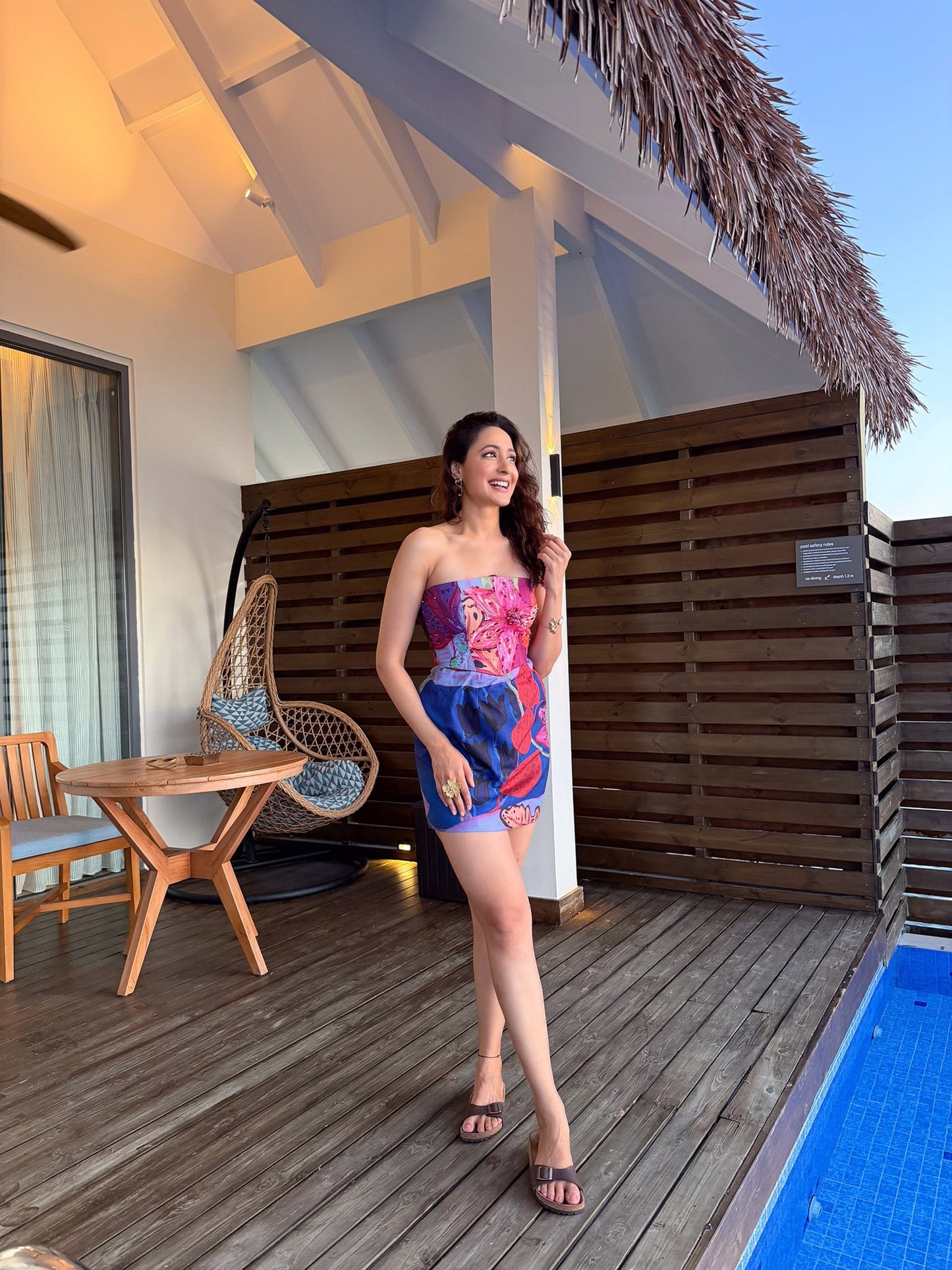 PRAGYA JAISWAL in Berry Babe