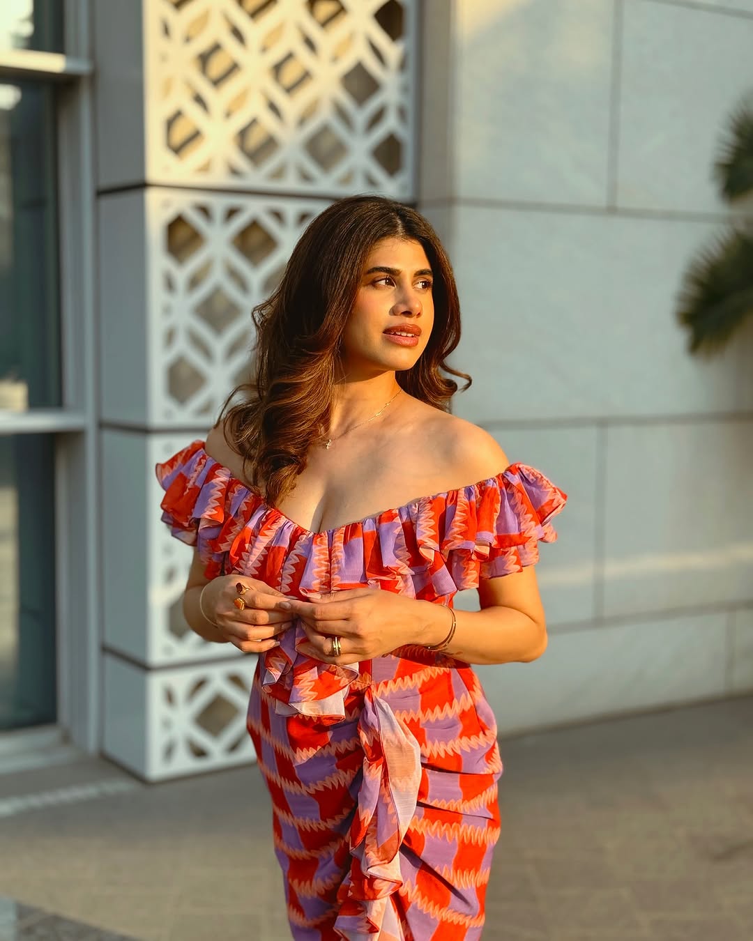 MALVIKA SITLANI In Frill Fantasy