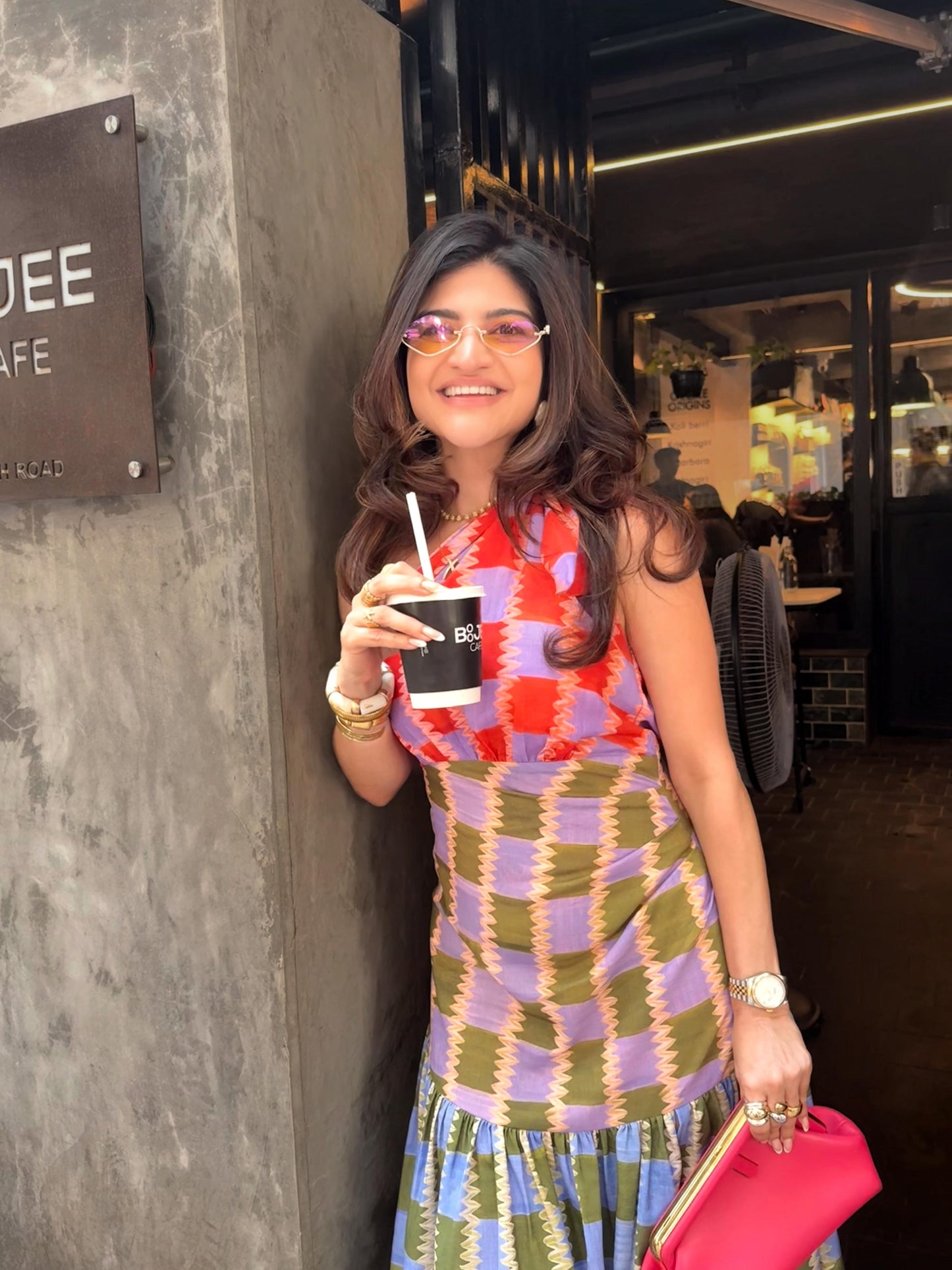 KHUSHNAAZ in Scarlet haze