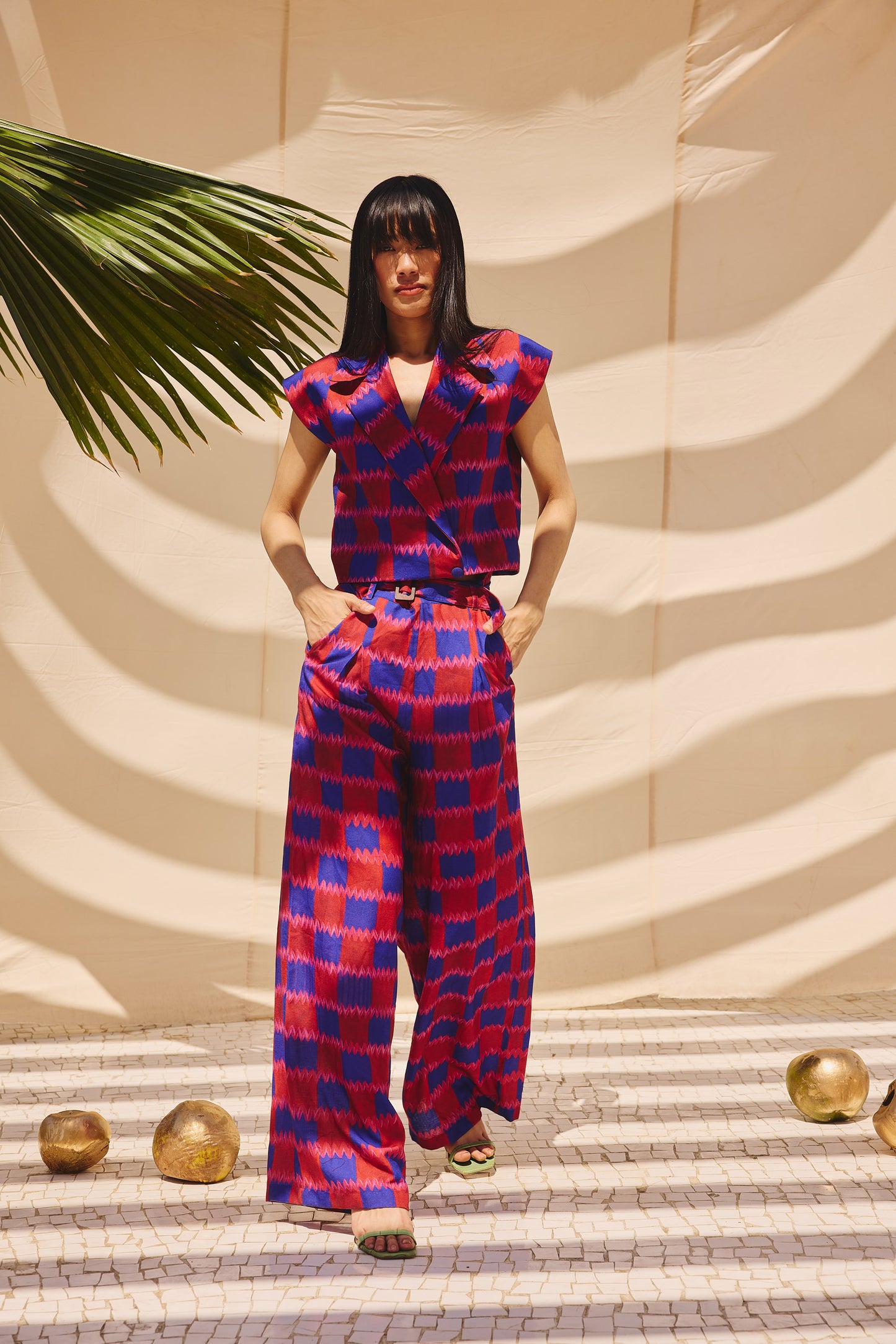 Checkmate Chic - Pants